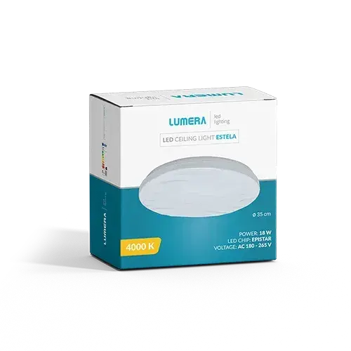 LUMERA LED plafonjera ESTELA 18W 4000K 35 cm