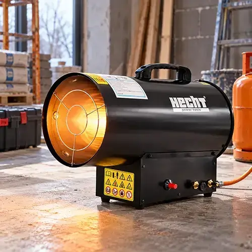 GRIJALICA PLINSKA HECHT TURBINA 30kW, MODEL 3016, POVRŠINE 280m3, POTROŠNJA 2.13kg/h, HECHT