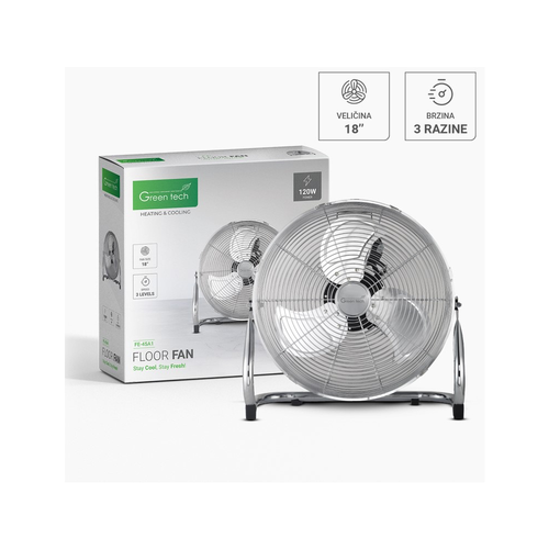 Green Tech ventilator podni FE-45A1 (120 W)