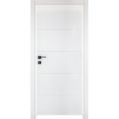 Supporta PU SOLID unutrašnja vrata P1 91/204/29 bijela farbana h kanali
