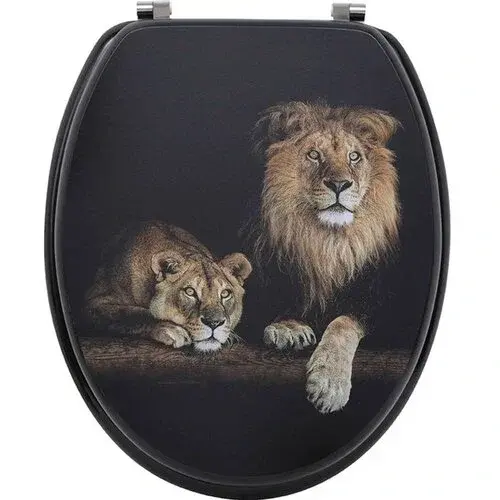 DASKA ZA WC ŠOLJU MDF SIVA (AA4112180) R